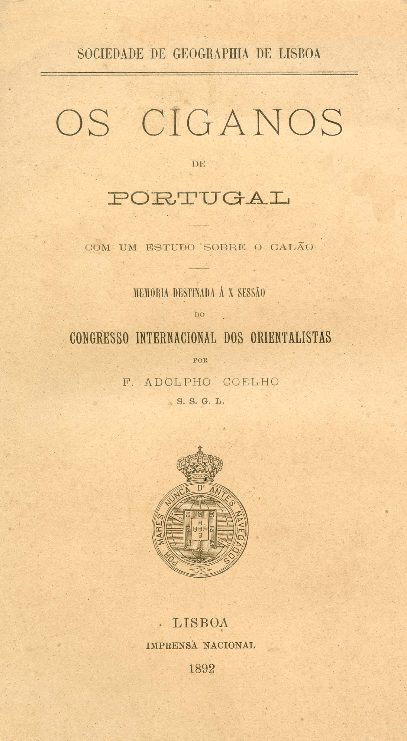 Obra etnográfica (I) - Jogos e Rimas Infantis de Portugal